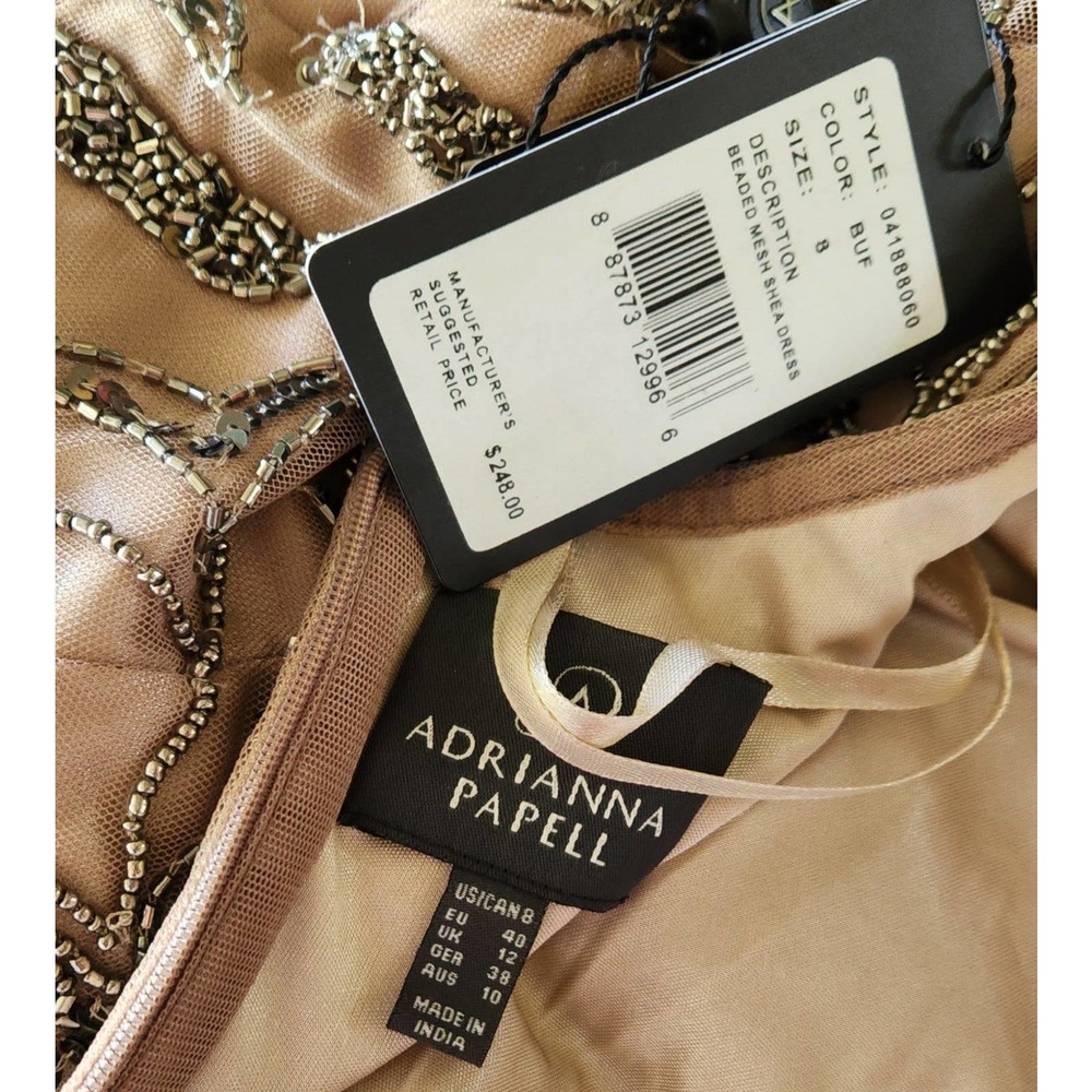 NWT Adrianna Papell dress 8 - Picture 5 of 6